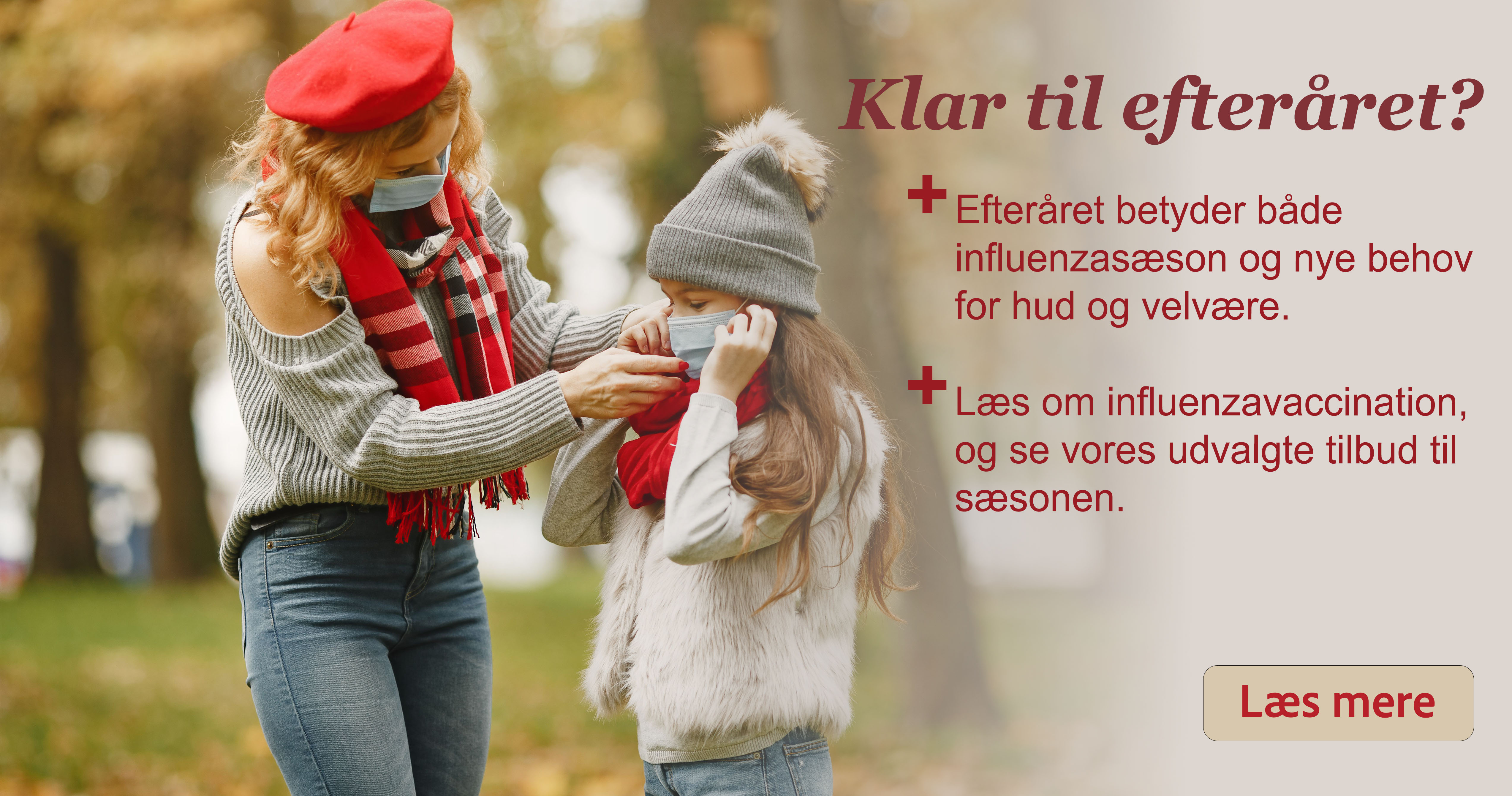 bliv klar til efteraaret, las om influenza og vaccination